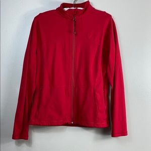 Lululemon jacket faded red old style size 8